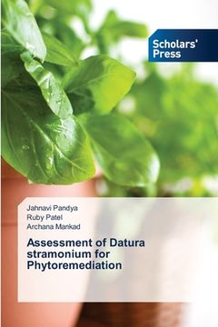 portada Assessment of Datura stramonium for Phytoremediation (en Inglés)