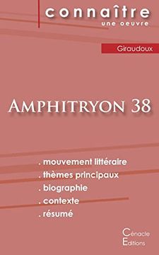 portada Fiche de lecture Amphitryon 38 de Jean Giraudoux (Analyse littéraire de référence et résumé complet) (en Francés)