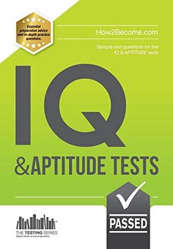 portada Iq and Aptitude: Sample Test Questions for the iq & Aptitude Tests: 1 (Testing Series) (en Inglés)