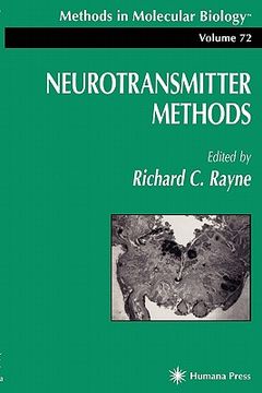 portada neurotransmitter methods (en Inglés)