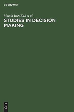 portada Studies in Decision Making 