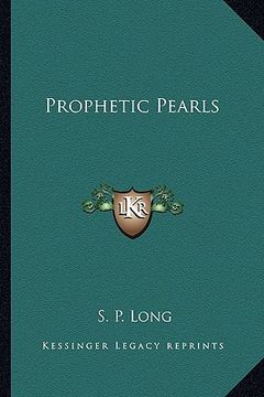 portada prophetic pearls (in English)