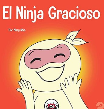 portada El Ninja Gracioso: Un Libro Infantil de Adivinanzas y Chistes toc toc