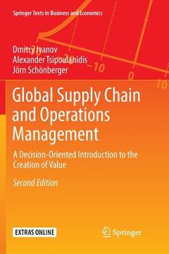portada Global Supply Chain and Operations Management: A Decision-Oriented Introduction to the Creation of Value (en Inglés)