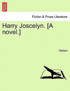 portada harry joscelyn. [a novel.]