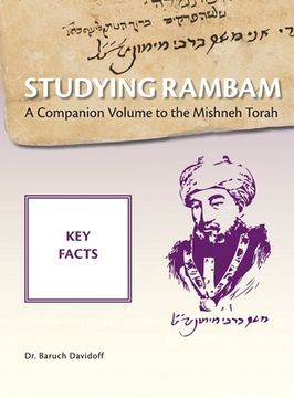 portada Studying Rambam. A Companion Volume to the Mishneh Torah.: Key Facts (en Inglés)