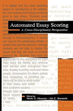 portada automated essay scoring: a cross-disciplinary perspective (in English)