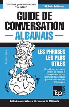 portada Guide de conversation Français-Albanais et vocabulaire thématique de 3000 mots