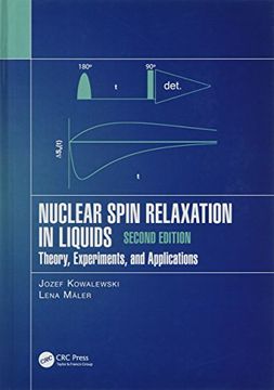 portada Nuclear Spin Relaxation in Liquids: Theory, Experiments, and Applications, Second Edition (en Inglés)