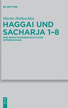 portada Haggai und Sacharja 1-8 (Beihefte zur Zeitschrift f r die Alttestamentliche Wissensch) (en Alemán)