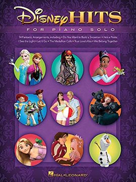portada Disney Hits for Piano Solo (in English)