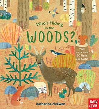 portada Who's Hiding in the Woods? (en Inglés)