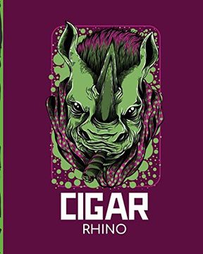 portada Cigar Rhino: Aficionado | Cigar bar Gift | Cigarette Not | Humidor | Rolled Bundle | Flavors | Strength | Cigar Band | Stogies and Mash | Earthy (en Inglés)