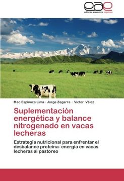 portada Suplementación energética y balance nitrogenado en vacas lecheras