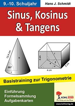 portada Sinus, Kosinus & Tangens Basistraining zur Trigonometrie: Basistraining zur Trigonometrie (en Alemán)