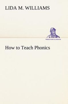 portada how to teach phonics (en Inglés)