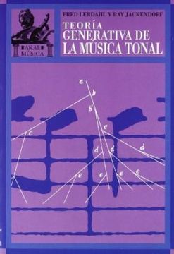 portada Teoria Generativa de la Musica Tonal (in Spanish)