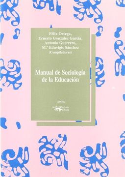 portada Manual de Sociología de la Educación