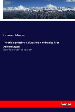 portada Theorie allgemeiner Cofunctionen und einige ihrer Anwendungen: Erster Band, zweiter Teil, erstes Heft (in German)