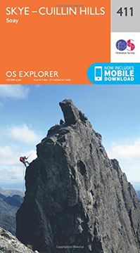 portada Skye - Cuillin Hills - Soay 1 : 25 000 (OS Explorer Active Map)