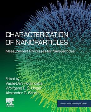 portada Characterization of Nanoparticles: Measurement Processes for Nanoparticles (Micro & Nano Technologies) (en Inglés)
