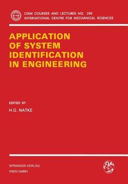 portada application of system identification in engineering (in English)