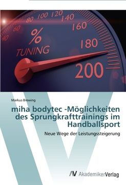 portada Miha Bodytec -Moglichkeiten Des Sprungkrafttrainings Im Handballsport