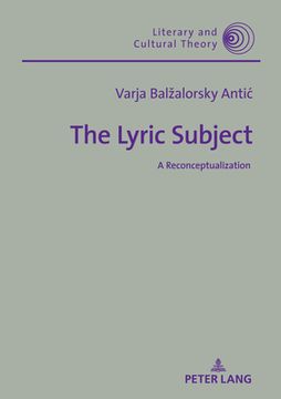 portada The Lyric Subject: A Reconceptualization (en Inglés)