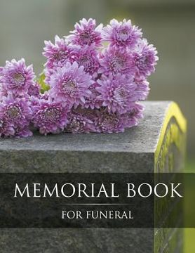 portada Memorial Book For Funeral