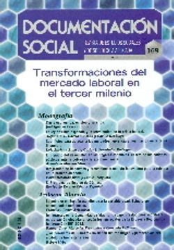 portada Transformaciones del mercado laboral en el tercer milenio (Documentación Social)