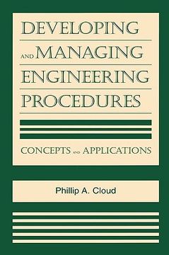 portada developing and managing engineering procedures (en Inglés)