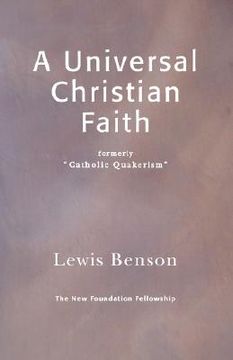 portada a universal christian faith (en Inglés)