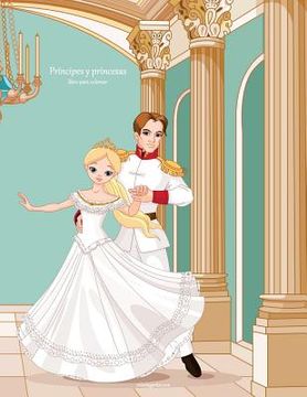 portada Príncipes y princesas libro para colorear 1