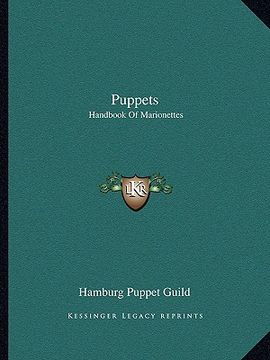 portada puppets: handbook of marionettes