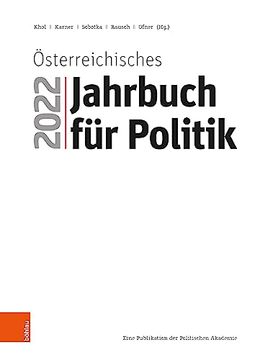 portada Osterreichisches Jahrbuch Fur Politik 2022 (en Alemán)