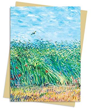 portada Van Gogh: Wheat Field With a Lark Greeting Card Pack: Pack of 6 (Greeting Cards) 