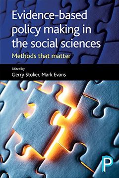 portada Evidence-based policy making in the social sciences: Methods that matter (en Inglés)