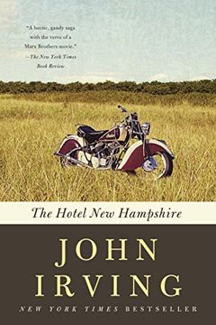 portada The Hotel new Hampshire (en Inglés)