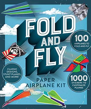 portada Fold and fly Paper Airplane kit (in English)