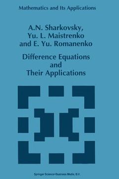 portada Difference Equations and Their Applications (in English)