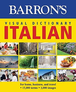portada Barron's Visual Dictionary: Italian: For Home, Business, and Travel (Barron's Visual Dictionaries)