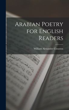 portada Arabian Poetry for English Readers (in English)
