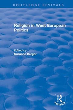 portada Religion in West European Politics (en Inglés)