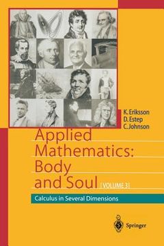 portada applied mathematics: body and soul: volume 3: calculus in several dimensions