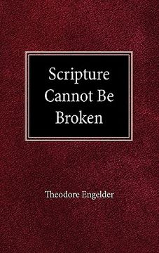 portada scripture cannot be broken (en Inglés)