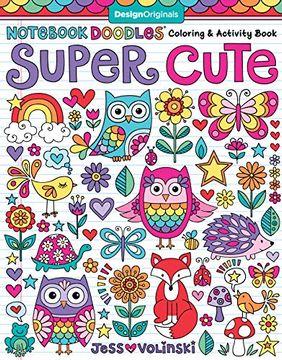 portada Not Doodles Super Cute: Coloring & Activity Book 