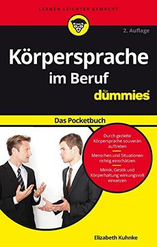 portada Körpersprache im Beruf für Dummies das Pocketbuch