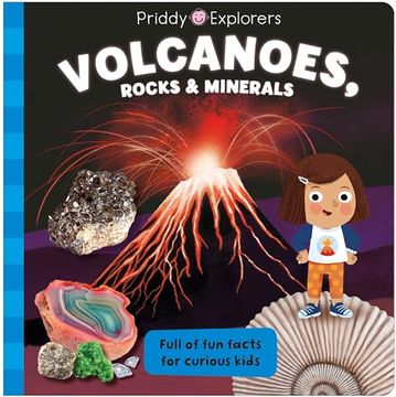 portada Priddy Explorers Volcanoes, Rocks and Minerals