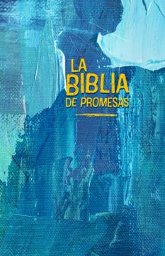 portada Santa Biblia de Promesas NVI, Tapa dura, Óleo azul