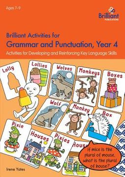 portada Brilliant Activities for Grammar and Punctuation, Year 4: Activities for Developing and Reinforcing Key Language Skills (en Inglés)